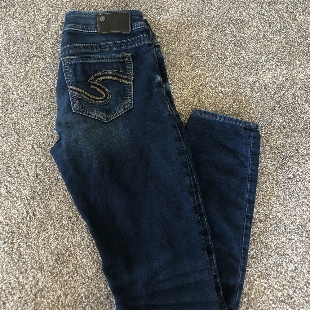 Silver jeans